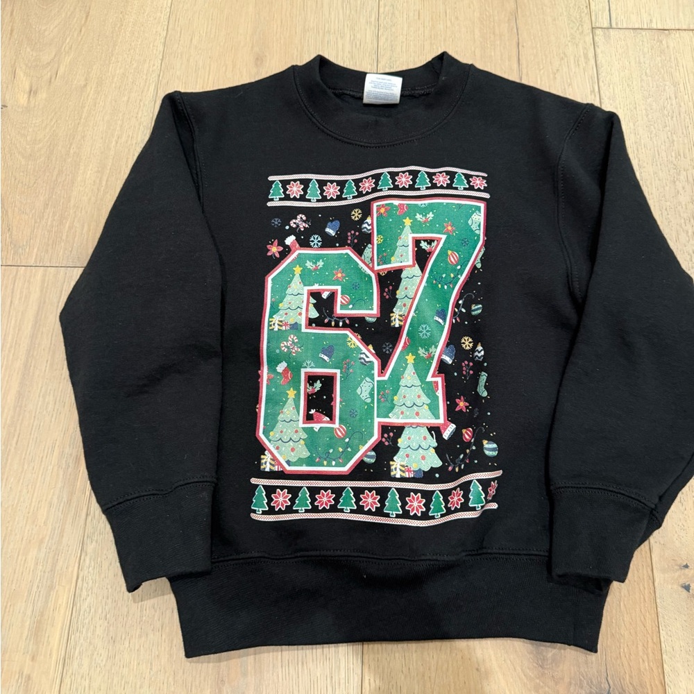 67 boys size small sweatshirt